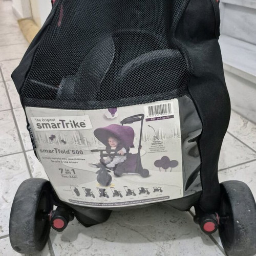 Smartrike Smartfold 500 tricycle purple like new, foldable