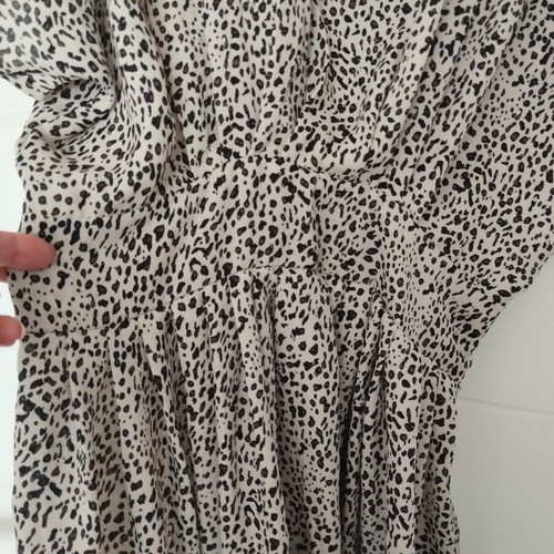 Silk dress like new, summer, colorful