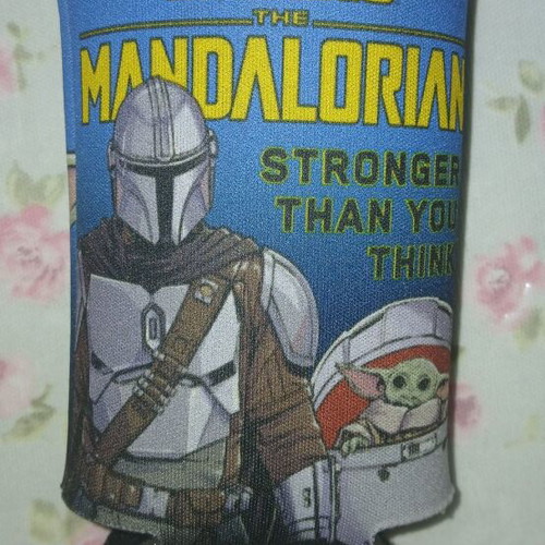 Star Wars Mandalorian The Child insulated cup cover used