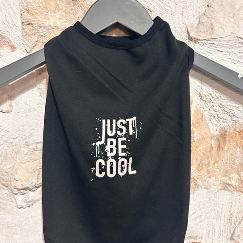 Just Be Cool Dog Coat size S used