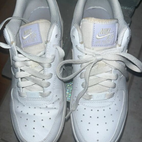 Nike Airforce original sneakers, size 38, white and purple