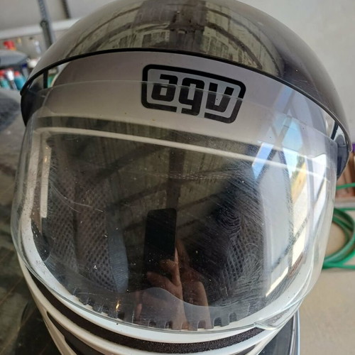 AGV helmet size XS used, slight wear on sponge