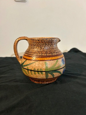 Handmade ceramic jug like new