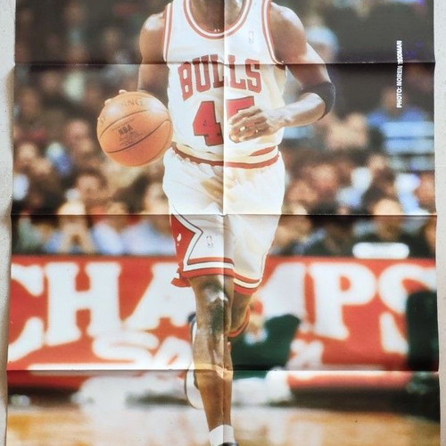 Rare double poster Michael Jordan & Dominique Wilkins like new, Maties sto Basket