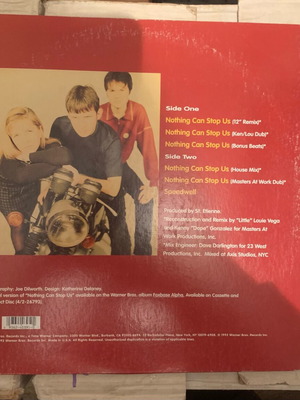 Saint Etienne Nothing Can Stop Us βινύλιο μεταχειρισμένο, 12"