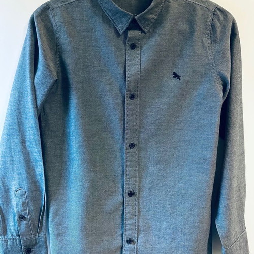 H&M Boy’s Grey Oxford Shirt like new, size 140 cm