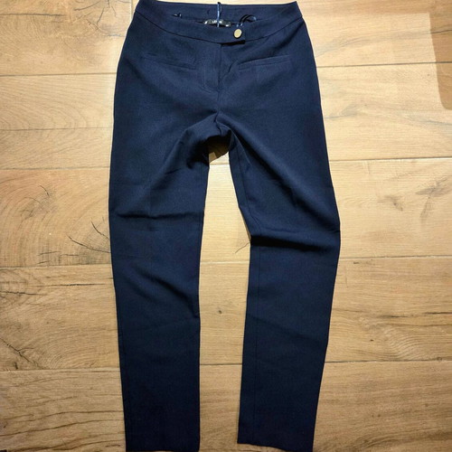 Lefon women's fabric pants size 38 like new, blue
