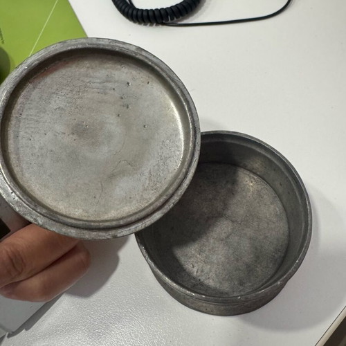 Pewter vessel used, very old