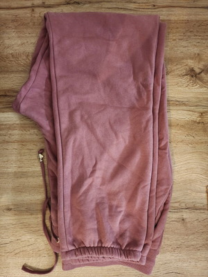 Sugarfree Cotton Basic Drawstring Jogger Pants, pink