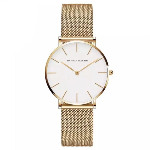 Hannah Martin unisex watch new, gold and silver