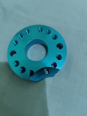 Carburetor side neck with rosette for moped used