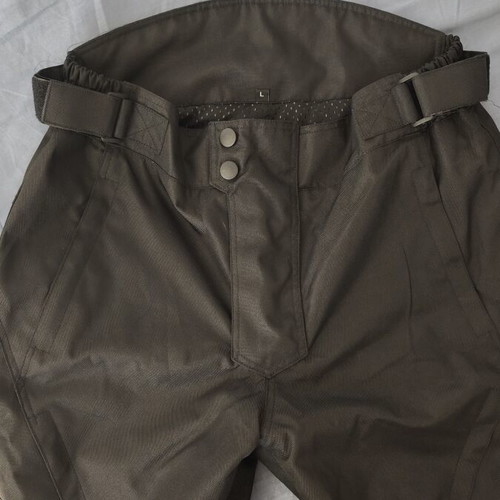 Motorcycle pants large, new, waterproof with knee protectors and vents