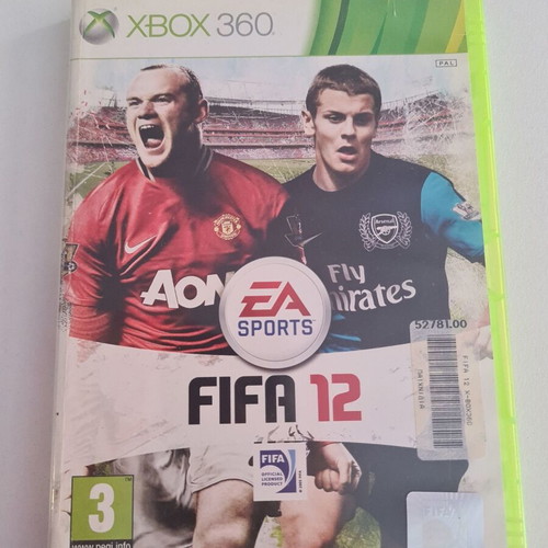Xbox 360 FIFA 12 used with scratches on disc