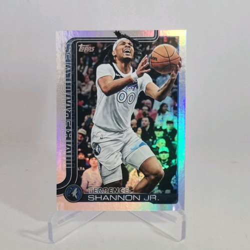 2025-26 Topps Flagship Terrence Shannon Jr Refractor card like new
