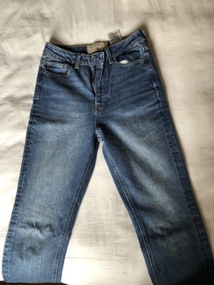 JJXX Women's Slim High Waist Jeans New, Size XS/S, Blue Cotton Stretch
