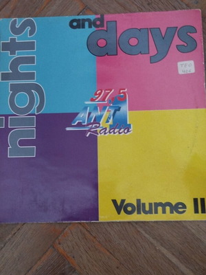 Va Antenna Radio Nights & Days LP album μεταχειρισμένο, pop