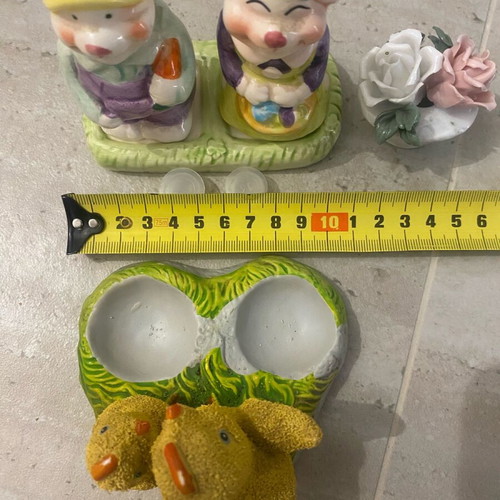 Decorative items like new, all together