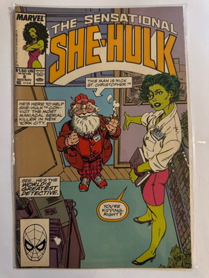 Marvel Comics The Sensational She-Hulk #8 like new, English 1989