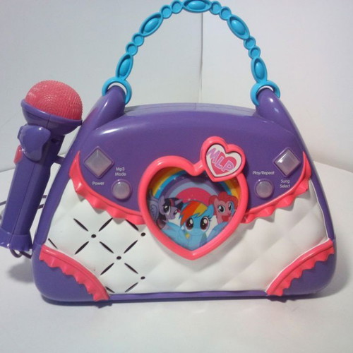 My Little Pony Sing Along Boombox used with sound and lighting