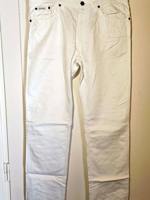 Calvin Klein Jeans men's white pants, size M