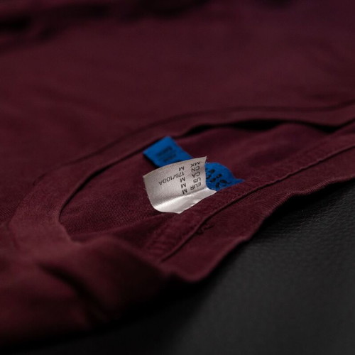 H&M Burgundy Short-Sleeve T-Shirt, size M, 100% cotton