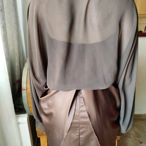 Lynne strapless mini dress new with bolero brown small-medium