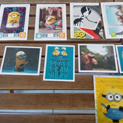 Minions sticker album pack of 13