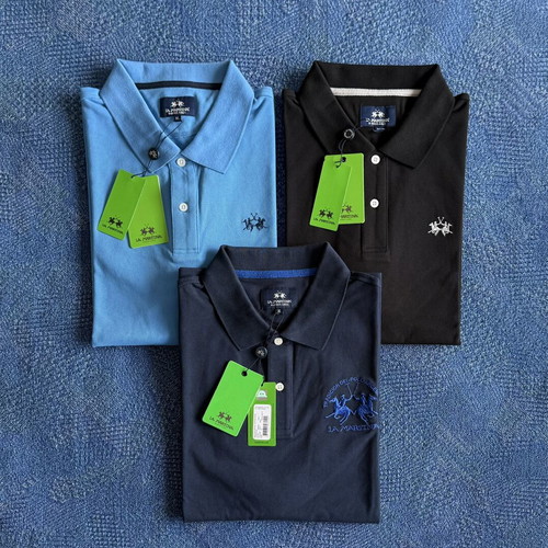 La Martina Polo Shirt new men's cotton L XL