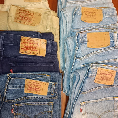 Levi's 501 & 451 jeans like new, mega kit