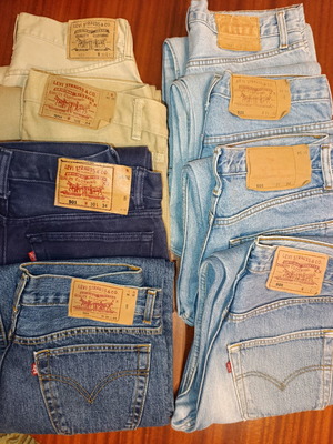 Levi's 501 & 451 jeans like new, mega kit