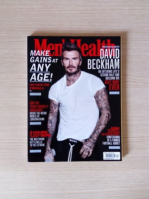 Men's Health Magazine April 2025 David Beckham World Exclusive