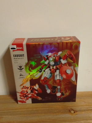 Sluban 2 in 1 Building Blocks Robot new, compatible with Lego