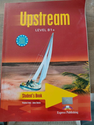 Upstream Level B1+ Student's Book like new, English