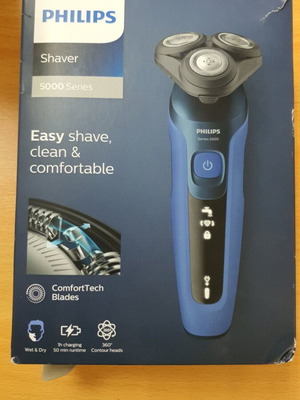 Ξυριστική μηχανή προσώπου Philips Series 5000 S5466/17 καινούργια με ανταλλακτικά