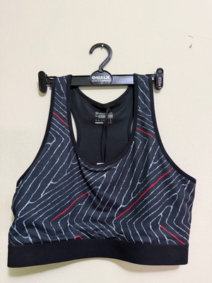 Walk sports bra new, size L, black