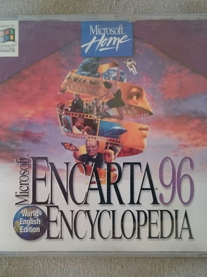 Microsoft Encarta 1996 Encyclopedia used