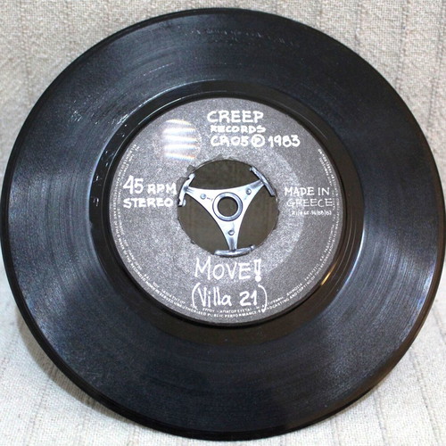Villa 21 Move vinyl 7" 45 RPM single used, punk