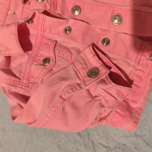 Pink Levi's denim jacket 6 months like new