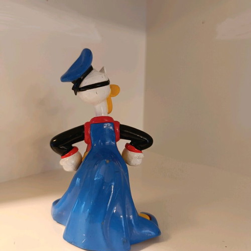 Vintage collectible Phantom Duck figure like new, about 10 cm