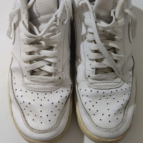 Nike Court Vision Low used, white, size 45