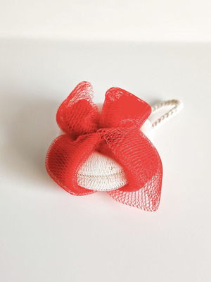Bath sponge new, 11x6 cm