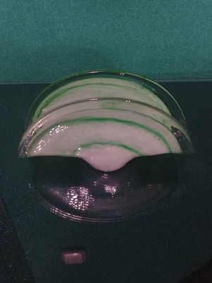 Χαρτοπετσετοθήκη Murano Italy σαν καινούργια, Art Glass τριών χρωμάτων