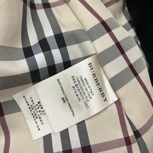 Burberry black trench coat used No 34 (XS)