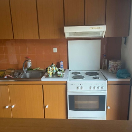 Complete kitchen cabinets used with countertop and extra storage
