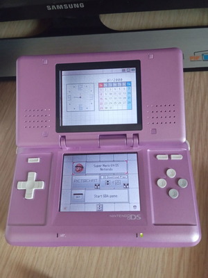 Nintendo DS Phat лилав употребяван, сменен корпус, като нов