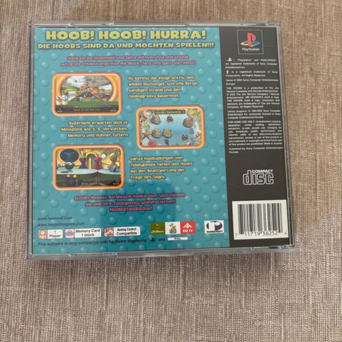 The Hoobs PlayStation 1 German used, complete
