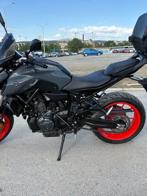 Yamaha MT-07 2021 μεταχειρισμένη μηχανή δρόμου με αναβαθμίσεις