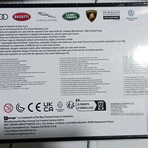Burago Jaguar E-Type Cabriolet 1:18 scale new