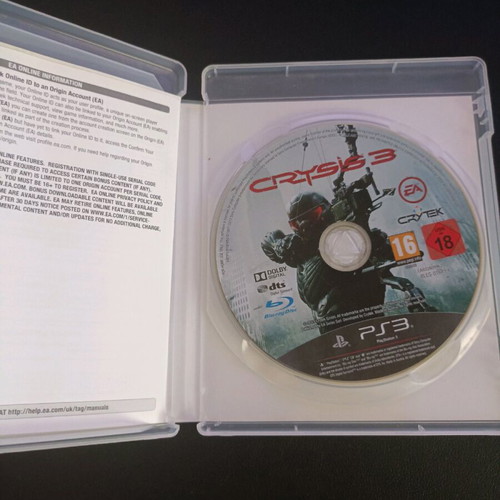 Crysis 3 Hunter Edition PS3 like new