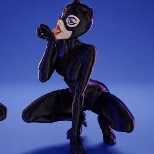 Catwoman 3D printed figure 32 cm, collectible decoration